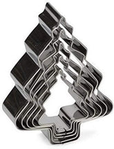 Set de forme pentru biscuiți Brad 2010, 5 piese