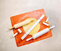 Tescoma Teigrolle mit Einstellbarer Teigstärke DELÍCIA, Weiß