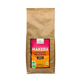 Herbaria MAKEDA Økologisk espresso hele bønner 1 kg - Naturland Fair Certificeret fra Østafrika - Brændt aroma med kakao og noter af eg - økologiske kaffebønner perfekt til bærbare filtre og automatiske kaffemaskiner Naty Shop Coffee Makeda hele bønner 1 kg espresso