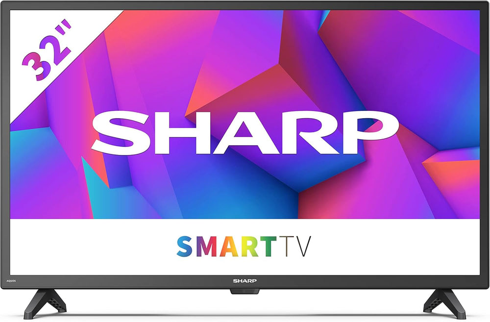 Televizor inteligent SHARP 32FE2E HD Ready, 81 cm (32 inci), 3 porturi HDMI, 2 porturi USB, Dolby Audio, Active Motion 200