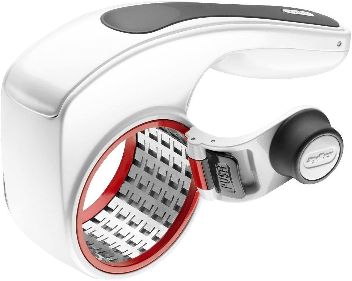 ZYLISS Classic Razătoare de brânză E900010, tambur fin din oțel inoxidabil, 16 X 8,5 X 8,5 Cm Peeler Naty Shop Alles Käse Käsereibe