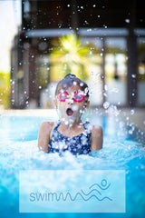 Engangs svømmebleer størrelse 7 - 36 stykker - Diskret, åndbar og hudvenlig - Baby svømmebleer - Giver sikkerhed under svømning - 18-30 kg