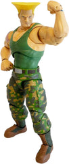 Jada Toys Street Fighter Figure Guile (15 Cm) - Personaj mobil de colecție și de acțiune din Street Fighter 2: The Final Challengers, cu cap, mâini și accesorii alternative, vârsta 13+ Action figures Naty Shop Guile