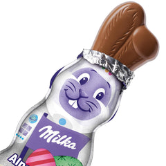 Milka Smiling Bunny Alpine Milk Design Edition - Påskechokolade med 3 forskellige designs - 24 x 45g
