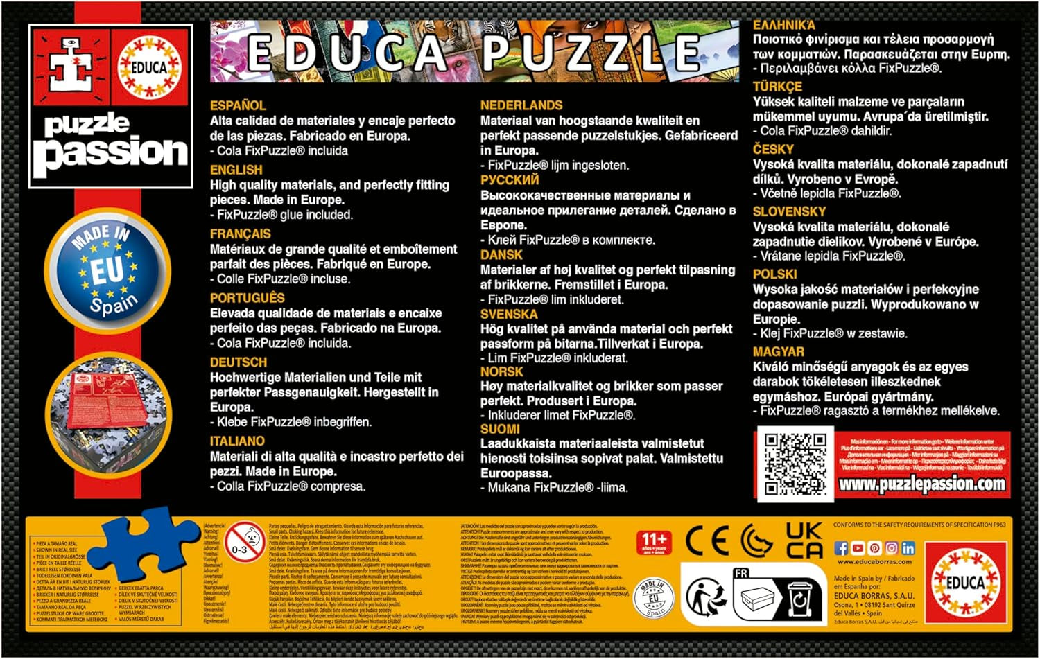 Educa - Puzzle 500 piese pentru adulti | Disney Encanto, puzzle 500 piese pentru adulti si copii de la 11 ani, puzzle pentru copii (19572) Puzzle Naty Shop