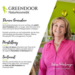 GREENDOOR Eye Roll-On Aloe Vera, ser natural antirid pentru ochi, 10 ml Cosmetice si Infrumusetare Naty Shop