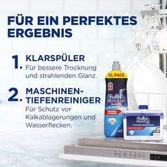 Finish Classic pulveropvaskemiddel - fosfatfrit opvaskemiddel - 6,5 kg stor pakke (5 x 1,3 kg) Naty Shop køkkenopvaskemidler