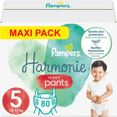 PAMPERS Harmony Pants bleer, str. 5, 80 bleer (12-17 kg)