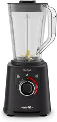 Tefal Perfectmix+ Standmixer, 3 automatiske programmer, Powelix-Klingentechnologie, Air Cooling System, 2 L Kapacitet, Tritan-Behälter, Inkl. Spatel, Schwarz, BL88A831 Køkken Naty Shop