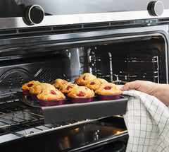 Tefal Creabake J3040104 Kuchenform, 9 Mulden, Antihaftbeschichtung, Austauschbar, Perfektes Backen, Kreative Und Leckere Rezepte, Nicht Compaible Mit Cake Factory, Creabake Forme og bageplader Naty Shop