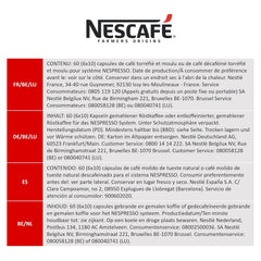 NESCAFÉ Farmers Origins Colombia Espresso Entkoffeiniert 6 x 10 Kaffeekapseln - Kaffeekapseln für Nespresso Maschinen