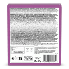 Müslibar med chokolade og rosiner fra Amazon, 192g