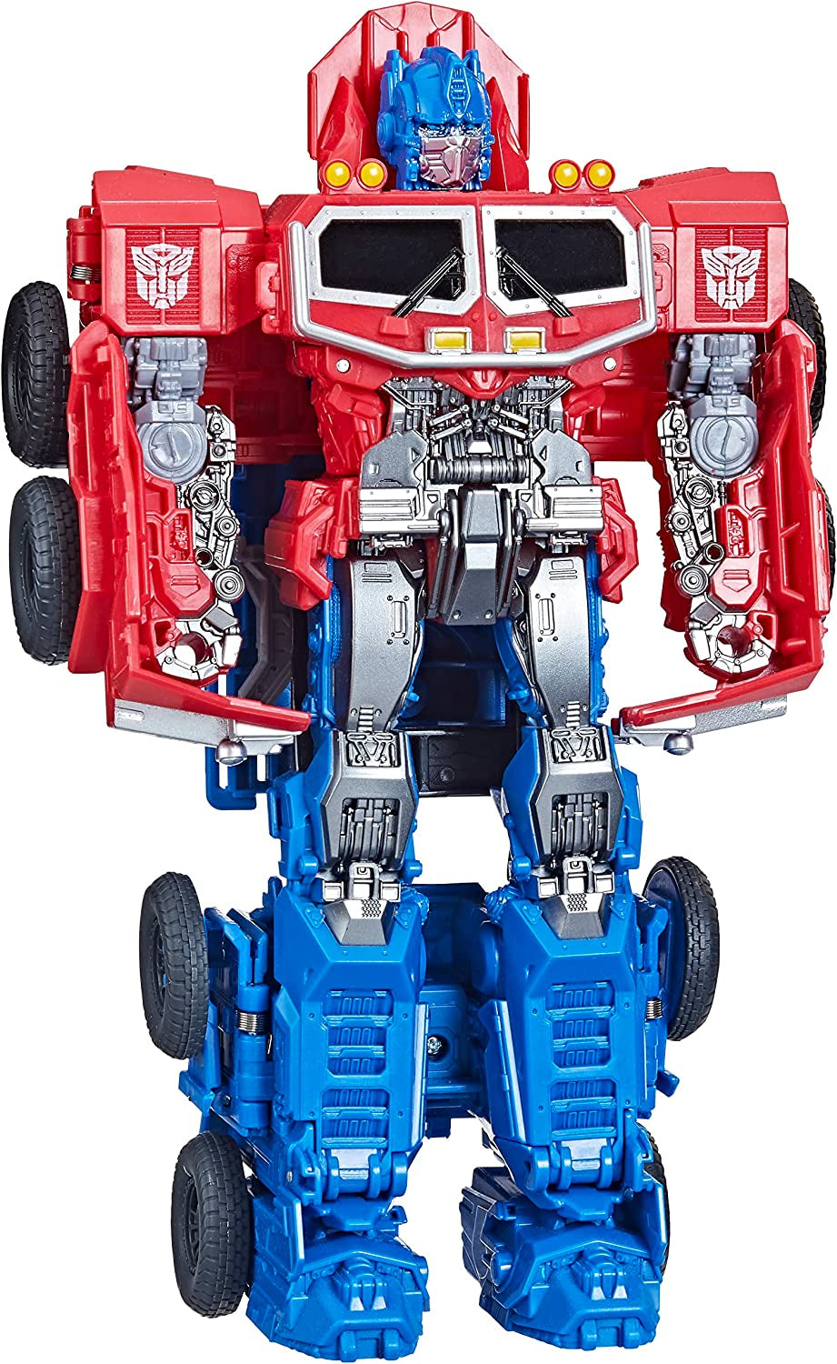 Transformers legetøj til filmen Rise of the Beasts, Smash Changer Optimus Prime figur på 6, 22,5 cm Actionfigurer Naty Shop Optimus Prime