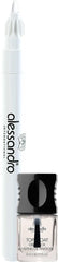 Eyeliner sæt French Liner alessandro Effect Polish, hvid, 1 pakke (3,2 ml + 5 ml)
