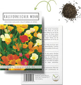 California Poppy Seed Mix (Eschscholzia californica) - Smukke blomstrende valmuer med en lang blomstringsperiode til en farverig blomstereng (California Poppy)