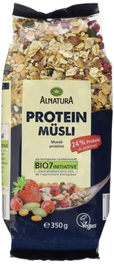 Müsli med økologiske proteiner, 350 gram Cereale Naty Shop
