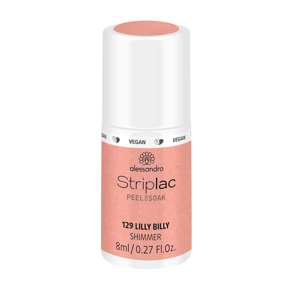 alessandro Striplac UV-Nagellack Lilly Billy – Schonend und langanhaltend – Einfache Entfernung dank Peel-Off-Technologie – Vegan and tierversuchfrei – 8 ml