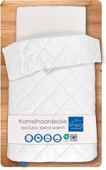 Eksklusiv dyne, kamel, hvid, 135 X 200 cm Naty Shop dyner og dyner 135 X 200 cm