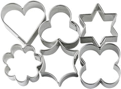 Forme metalice pentru biscuiți STAEDTLER, 6 bucăți