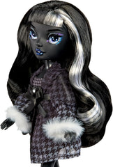 Rainbow High Shadow High Girl's Night – Shanelle Onyx – Păpușă la modă de 28 cm în nuanțe de gri, păr negru și ținută cu accesorii și pieptene – Pentru colecționari și copii cu vârsta de 6 ani și peste