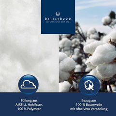 Billerbeck S20 Superlet quilt - Sommerdyne - 135 X 200 Cm - Let sommerdyne - AIRFILL® - hulfiber, 100% polyester, hvid Dyner og dyner Naty Shop