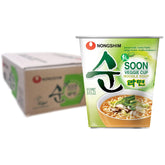 Nong Shim - Instant Cup Nudeln Soon Soon Veggie - Multipack (12 X 67 GR)