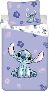 Lenjerie de pat pentru copii reversibilă, Lilo & Stitch, 100% bumbac Lenjerie de pat - copii Naty Shop Default Title