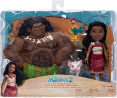 Set Cadou Moana 2 Vaiana & Maui 15cm