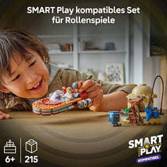 LEGO Star Wars 75420 SMART Play: Lukes Landspeeder - Kompatibles Interaktives Spielzeug inkl. SMART Tag und Luke Skywalker Minifigur - Geschenkidee für Jungen, Mädchen & Erwachsene Fans ab 6 Jahren
