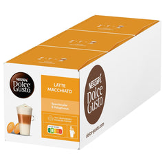 NESCAFÉ DOLCE GUSTO Latte Macchiato Kaffeekapseln 6er Pack (6 x 16 Kapseln)