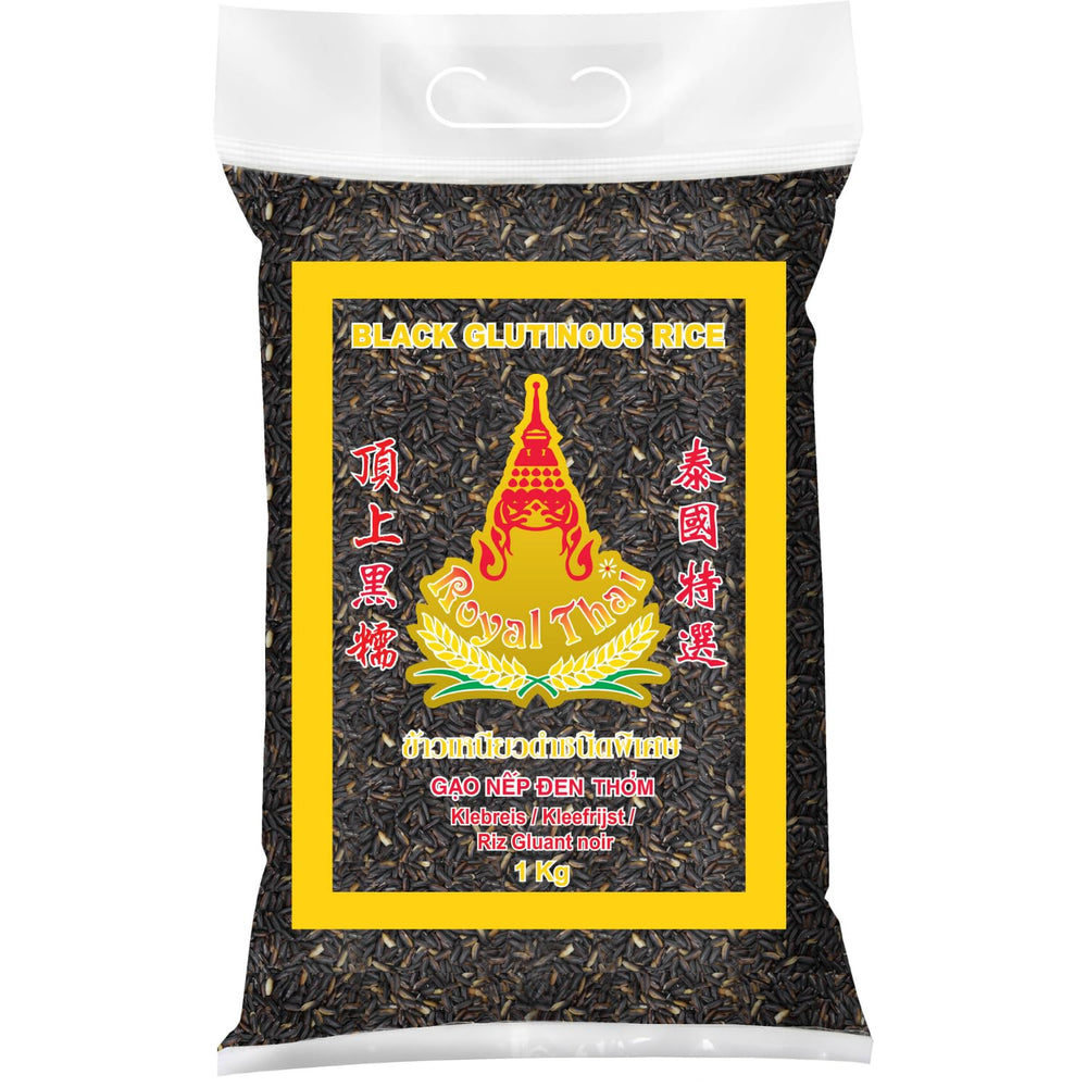 ROYAL THAI RIS - Sorte klæbrige ris - 1 x 1 KG