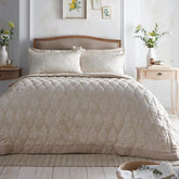 Heritage Elysia jacquard cuvertură de pat, 200 X 230 Cm, șampanie Paturi si Cuverturi Appletree Titlu implicit