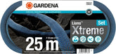 Set Gardena Liano Xtreme 1/2 inch, 25 m: Furtun de grădină extrem de robust din material textil, cu furtun interior din PVC, ușor, rezistent la intemperii (18475-20)