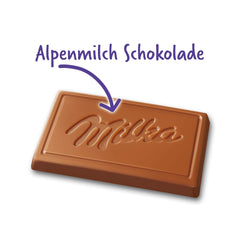 Naps Alpine Milk 1 x 1 kg, Smelt-i-munden Mini Chokolade Firkanter af Fin Alpine Milk Chokolade, æske (pakke med 2)