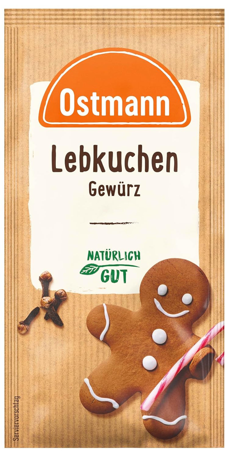 Ostmann Gewürze – Lebkuchen-Gewürz | Gewürzmischung für Leb- und Honigkuchen | Ideel til kager & desserter om vinteren og juletid 15 g i pose