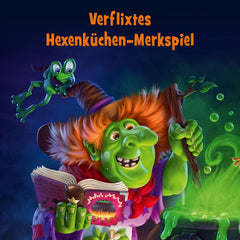 Kosmos 683498 Edderkoppegift og frøslim: Hvad er der i kedlen? Et sjovt huskespil for 2-4 spillere, brætspil, spil for børn fra 6 år og opefter.