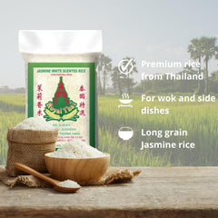 ROYAL THAI RICE - Langkornet ris duftende med jasmin - 1 X 1 KG