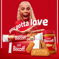 Lotus Biscoff | Biscuiți Caramelizați | Biscuiți Ambalați Individual în Pachet de 2 | Doar Ingrediente Naturale | Vegani | Fără Coloranți sau Arome Adăugate | 10x (14x2) | 2,17 kg