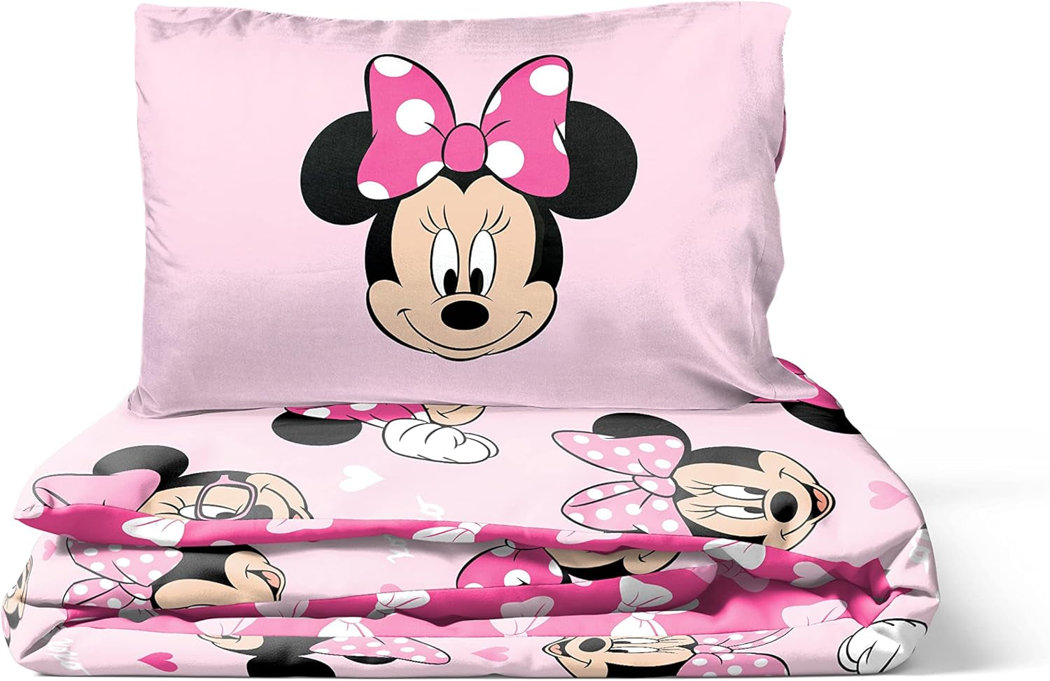 Lenjerie de pat pentru copii, personaje Disney, 100% bumbac Lenjerie de pat - copii Naty Shop