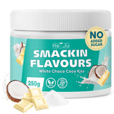 He-Ju, Pulver med hvid chokolade og kokossmag, 250 gram Aromas Naty Shop