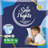 Safe Nights Boy, bleer til natten, forskellige størrelser Mother and Child Naty Shop Boy str. L (14 stk.)
