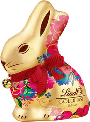Lindt Gold Bunny Flower Edition - påske premium mælkechokolade 4 pakke (4 x 200 g)