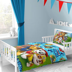 Bettbezug 100X135 40X60 Baumwolle · Kompatibel med Paw Patrol Baby Kinderbettwäsche Für Mädchen Und Jungen · 2 Teilig · 1 Kissenbezug 40X60 + 1 Bettbezug 100X135 Cm Naty Shop