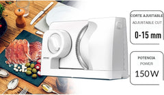 MPM MKR-05 Feliator electric universal, grosime de tăiere reglabilă până la 15 mm, 150 W Rasnite si Feliatoare Naty Shop