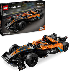LEGO Technic NEOM Mclaren Formel E racerbil, racerbillegetøj til 9 år gamle drenge og piger, modelbilsæt, indretning til børneværelse, fødselsdagsgaveidé 42169 Byggesæt Besuche den LEGO-Store Single
