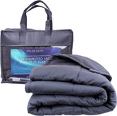 Polar Night pătură ponderată pentru adulți 150 X 200 Cm, 9 Kg - Pătură ponderată pentru somn profund, pătură grea, pătură de terapie din 100% microfibră, pătură relaxantă Oeko-Tex® 100 Standard plapumă Paturi si Cuverturi Polar Night 150 X 200 Cm 9,0 Kilograme