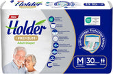 Voksen unisex engangsbleer Vandtæt Absorberende Elastisk Side Åndbar Super Absorberende Dobbeltlags vådhedsindikator 5-stjernet dermatologisk beskyttelse Medium