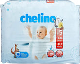 Ble Chelino Love, str. 5, 13 - 18 kg, 30 bleer Mor og barn Naty Shop