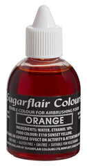 Colorant alimentar Sugarflair cu aerograf, auriu auriu, colorant alimentar lichid comestibil, colorant pentru aerograf, torturi, brioșe, glazură și decorațiuni pentru torturi - 60 ml