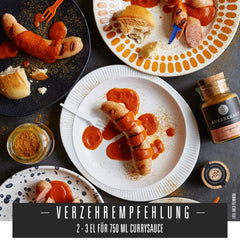 Ankerkraut Currywurst, 90g i korkglas, Gewürzmischung zum Anmischen selbstgemachter Currywurst-sauce eller als Topping
